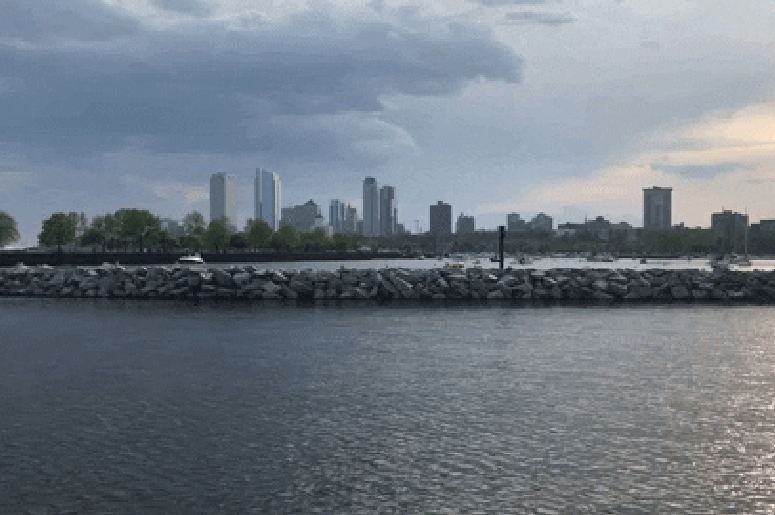 Milwaukee Skyline GIF Milwaukee Skyline GIF