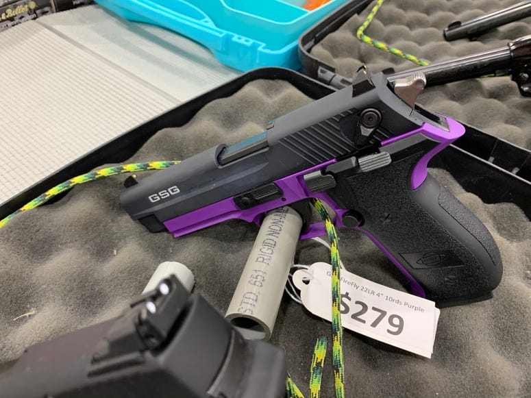 purple gun