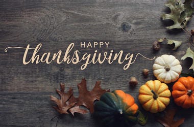 Happy Thanksgiving