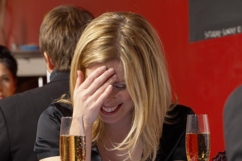 Champagne fail