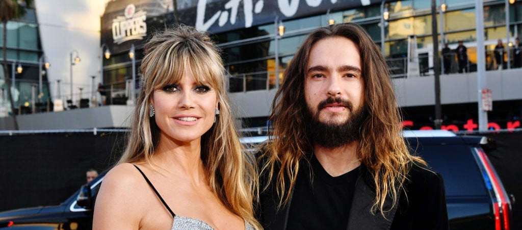 Heidi Klum and Husband Kiss Through Glass Amid Coronavirus ...