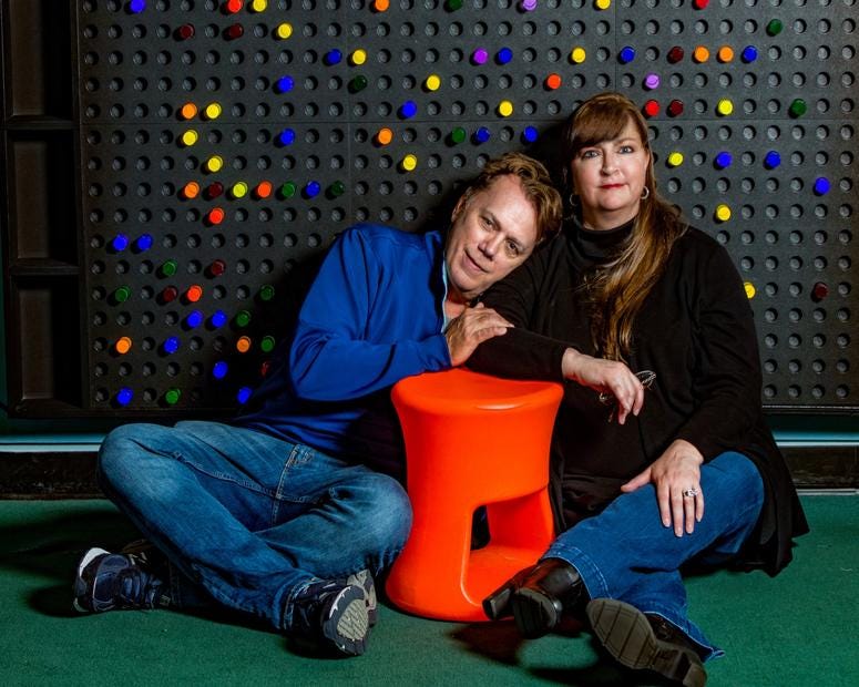 Ron Olson and Karen Perrin