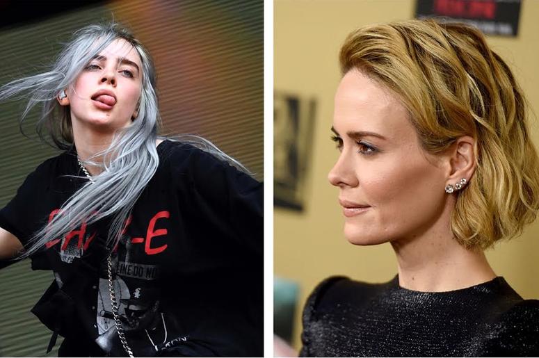 Billie Eliesh and Sarah Paulson Billie Eliesh and Sarah Paulson