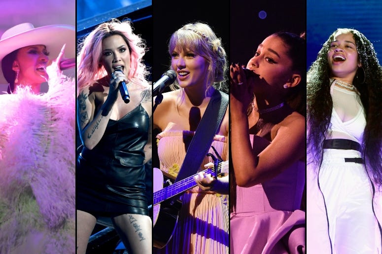 Billboard Music Awards: Cardi B, Halsey, Taylor Swift, Ariana Grande, Ella Mai Billboard Music Awards: Cardi B, Halsey, Taylor Swift, Ariana Grande, Ella Mai