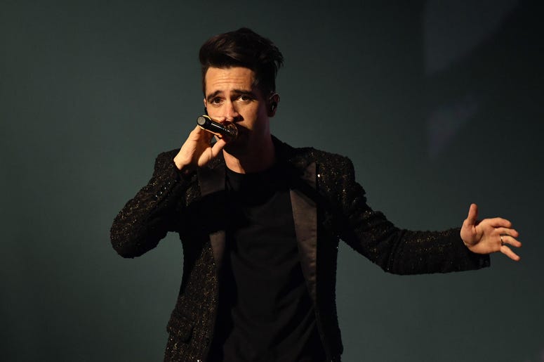 Brendon Urie of Panic! at the Disco Brendon Urie of Panic! at the Disco