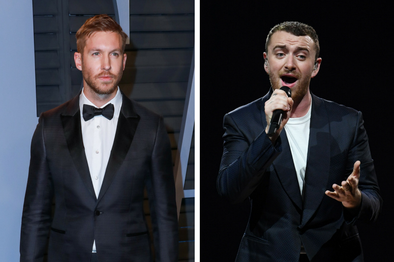Calvin Harris | Sam Smith Calvin Harris walking on the red carpet at the 2018 Vanity Fair Oscar Party hosted by Radhika Jones held at the Wallis Annenberg Center for the Performing Arts in Beverly Hills on March 4, 2018. / July 14, 2018; Miami, FL, USA; Recording artist Sam Smith