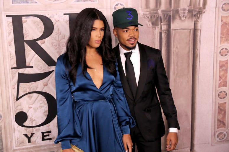 Chance the Rapper and Kirsten Corley Chance the Rapper and Kirsten Corley