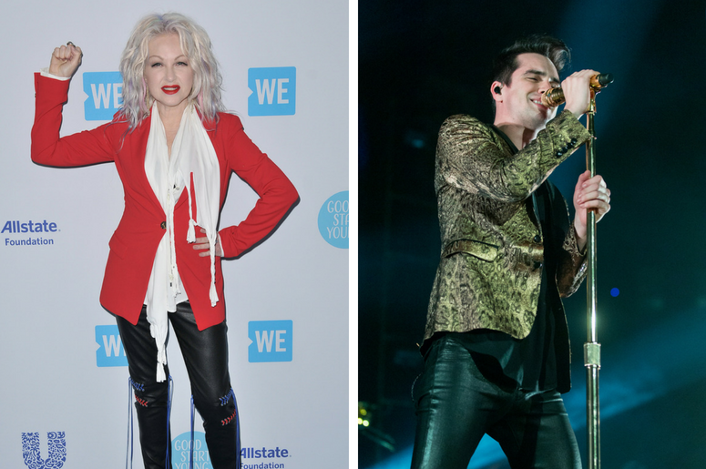 Cyndi Lauper and Panic! At The Disco Cyndi Lauper and Panic! At The Disco