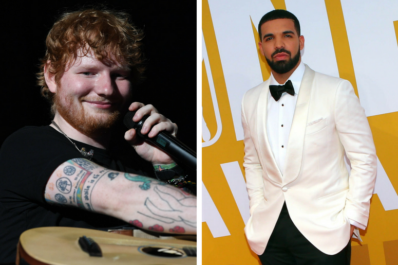 Ed Sheeran, Drake Ed Sheeran, Drake