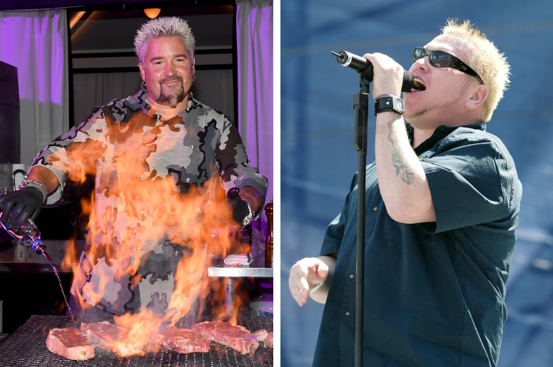 Guy Fieri and Steve Harwell Guy Fieri and Steve Harwell