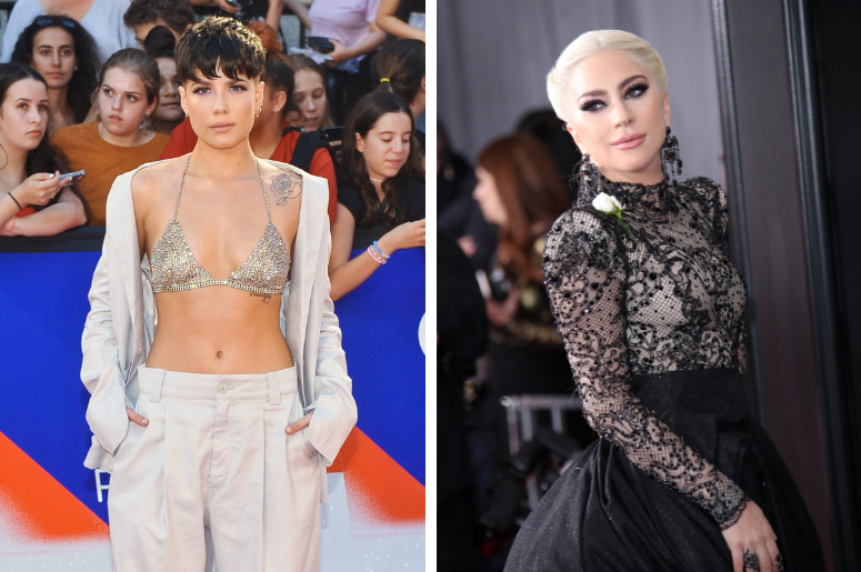 Halsey and Lady Gaga Halsey and Lady Gaga