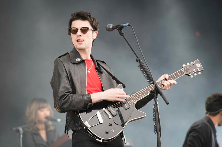 James Bay performs live at the Isle of Wight festival James Bay performs live at the Isle of Wight festival