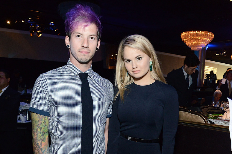 Josh Dun and Debby Ryan attend the 5th Annual Thirst Gala hosted by Jennifer Garner Josh Dun and Debby Ryan attend the 5th Annual Thirst Gala hosted by Jennifer Garner