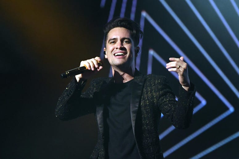Brendon Urie of Panic! at the Disco Brendon Urie of Panic! at the Disco