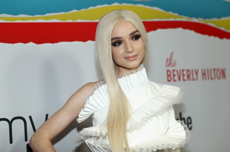 Poppy attends The 8th Annual Streamy Awards at The Beverly Hilton Hotel Poppy attends The 8th Annual Streamy Awards at The Beverly Hilton Hotel