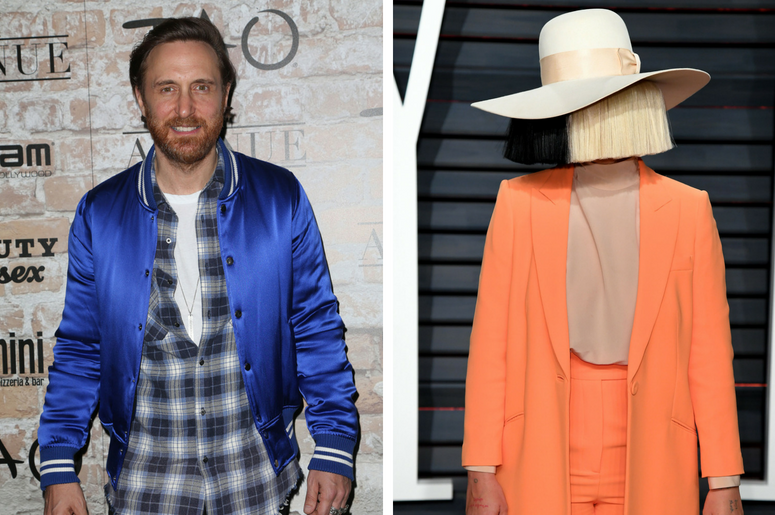 David Guetta | Sia 16 March 2017 - Los Angeles, California - David Guetta. TAO, Beauty And Essex, Avenue And Luchini LA Grand Opening. / 12/7/2017 - File photo dated 26/02/17 of Sia, who has said she will halt her working relationship with teenage dancer Maddie Ziegler if