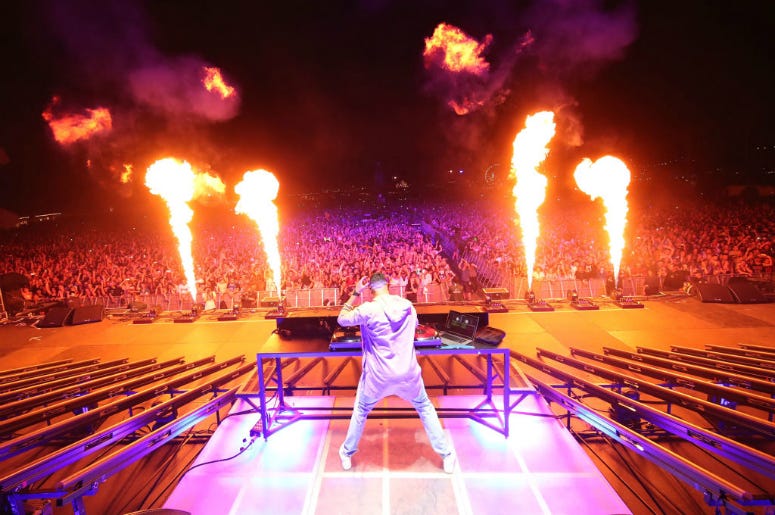 DJ Snake INDIO, CA - APRIL 15: DJ Snake performs at the Outdoor stage during day 2 of the Coachella Valley Music And Arts Festival (Weekend 1) at the Empire Polo Club on April 15, 2017 in Indio, California.