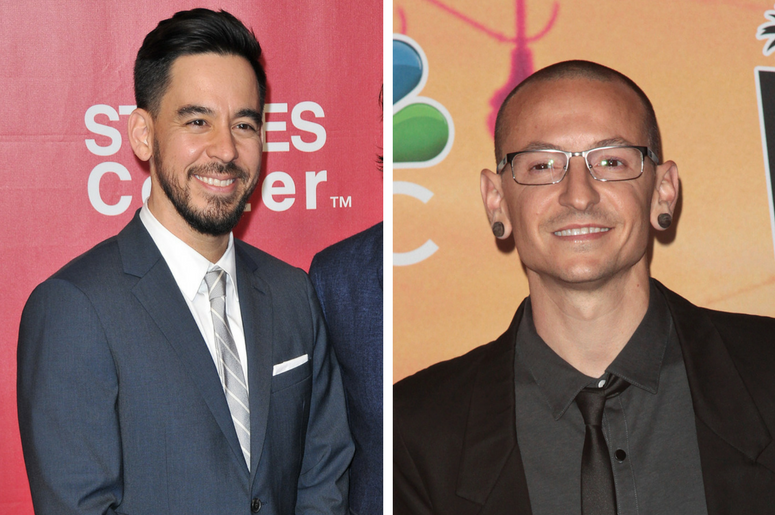 Linkin Park's Mike Shinoda and Chester Bennington Linkin Park's Mike Shinoda and Chester Bennington