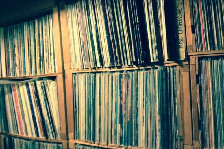 vinyl records