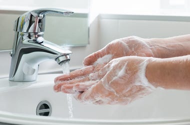 hand washing