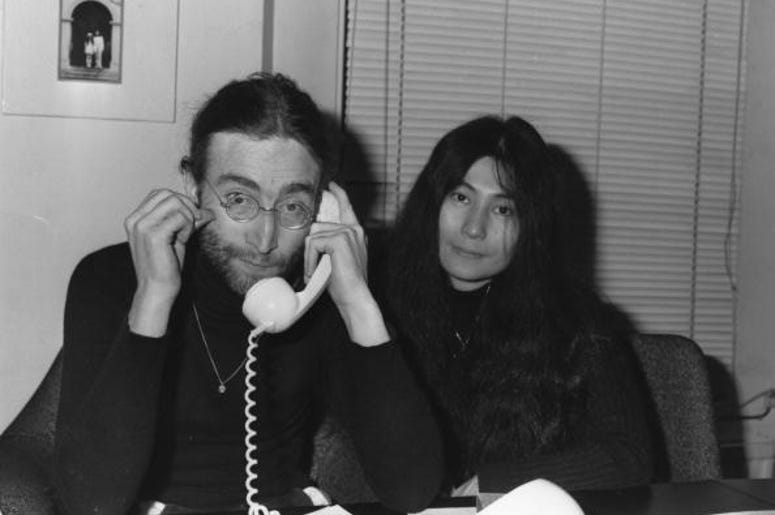John and Yoko