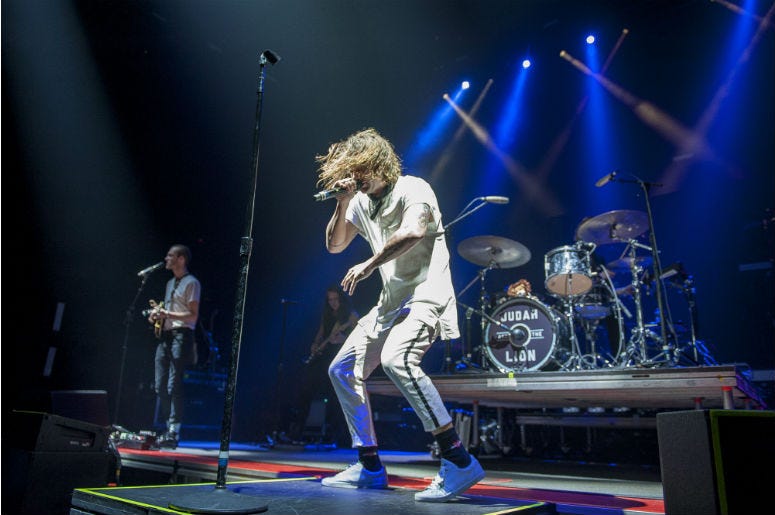Judah & The Lion performs live as their 2017 tour makes a stop at the Greensboro Coliseum. Judah & The Lion performs live as their 2017 tour makes a stop at the Greensboro Coliseum.