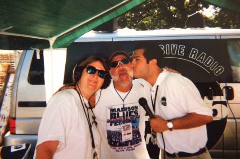 Jonathan & Kitty with Westside Andy