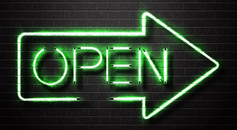 open