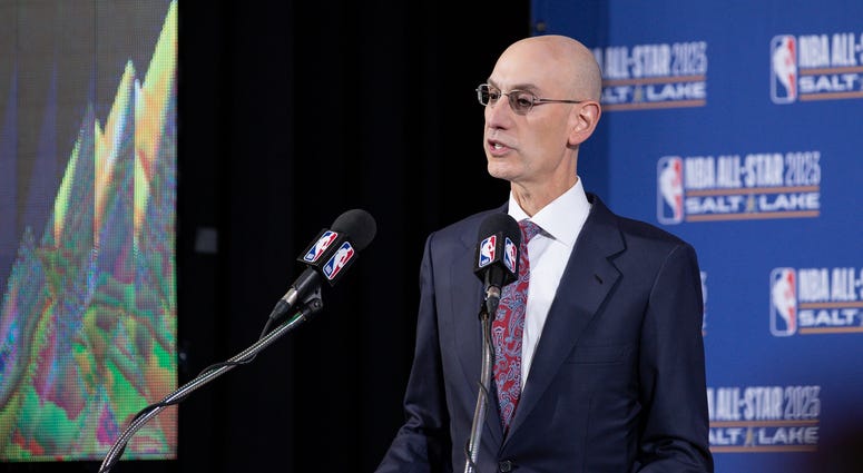 NBA commissioner Adam Silver