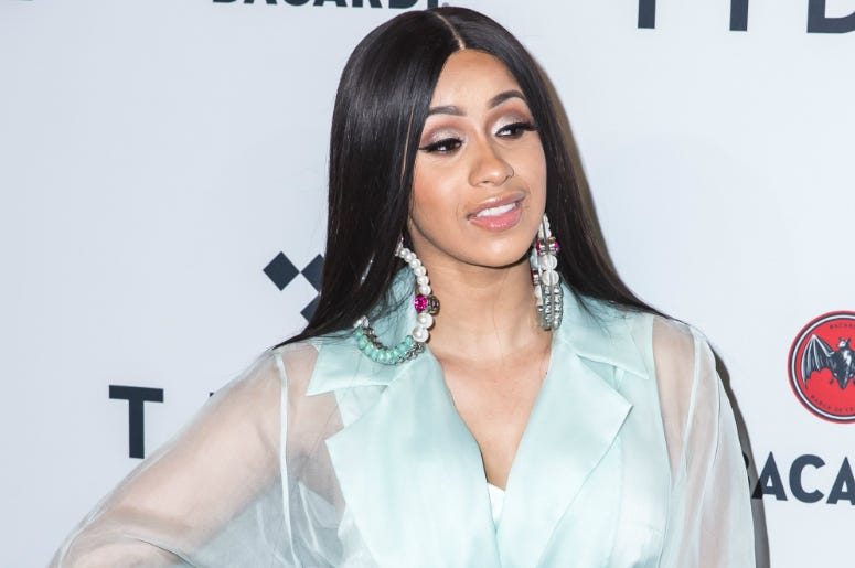 Cardi B attends TIDAL X: Brooklyn at Barclays Center of Brooklyn on October 17, 2017 in New York City. Cardi B attends TIDAL X: Brooklyn at Barclays Center of Brooklyn on October 17, 2017 in New York City.