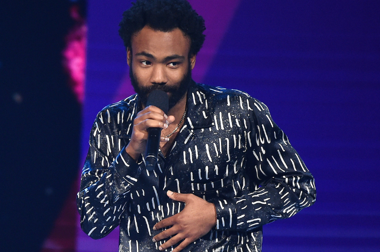Donald Glover on the 2018 BET Awards Donald Glover on the 2018 BET Awards