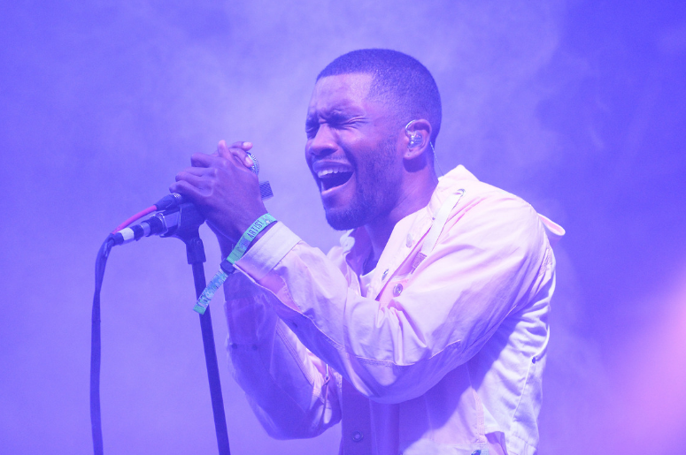 Artist Frank Ocean performs during the 2014 Bonnaroo Music & Arts Festival Artist Frank Ocean performs during the 2014 Bonnaroo Music & Arts Festival