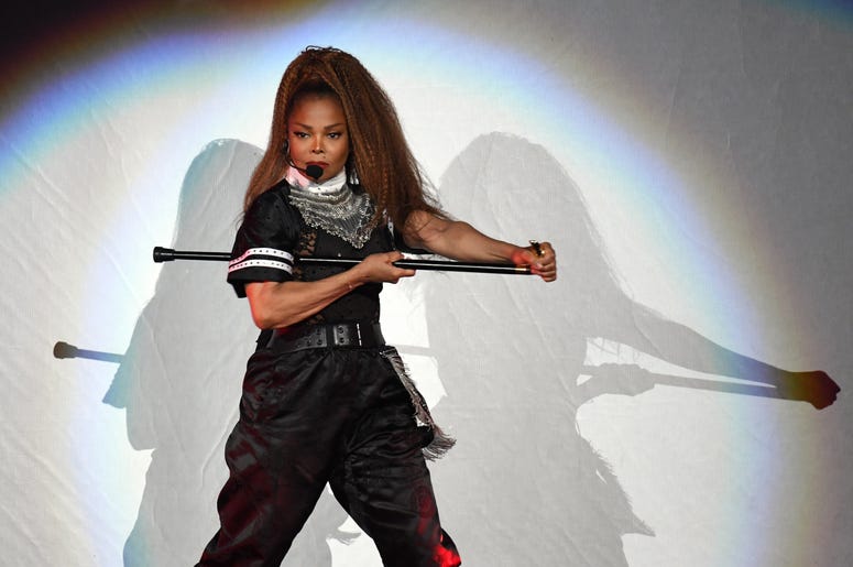 Janet Jackson performs at American Airlines Arena Janet Jackson performs at American Airlines Arena