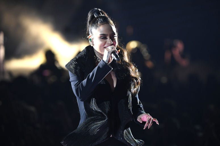 Kehlani performs onstage during the 2018 iHeartRadio Music Awards which broadcasted live on TBS, TNT, and truTV at The Forum on March 11, 2018 in Inglewood, California Kehlani performs onstage during the 2018 iHeartRadio Music Awards which broadcasted live on TBS, TNT, and truTV at The Forum on March 11, 2018 in Inglewood, California