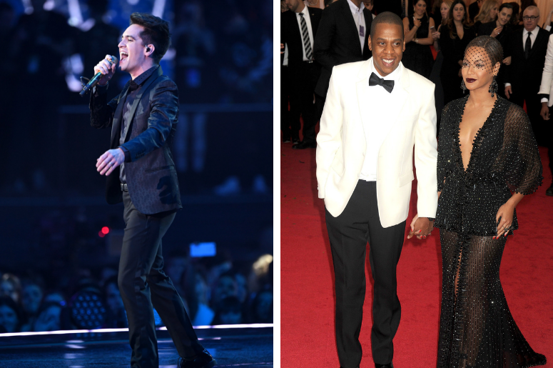 Panic! At The Disco, Beyonce and JAY Z Panic! At The Disco, Beyonce and JAY Z