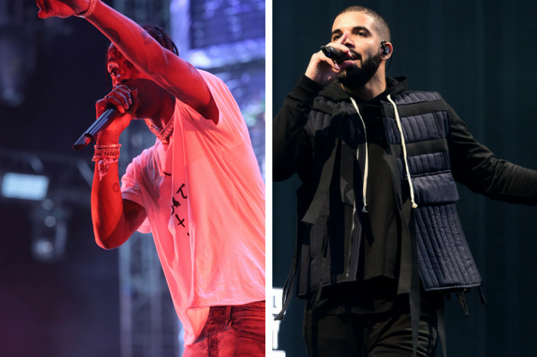 Travis Scott and Drake Travis Scott and Drake