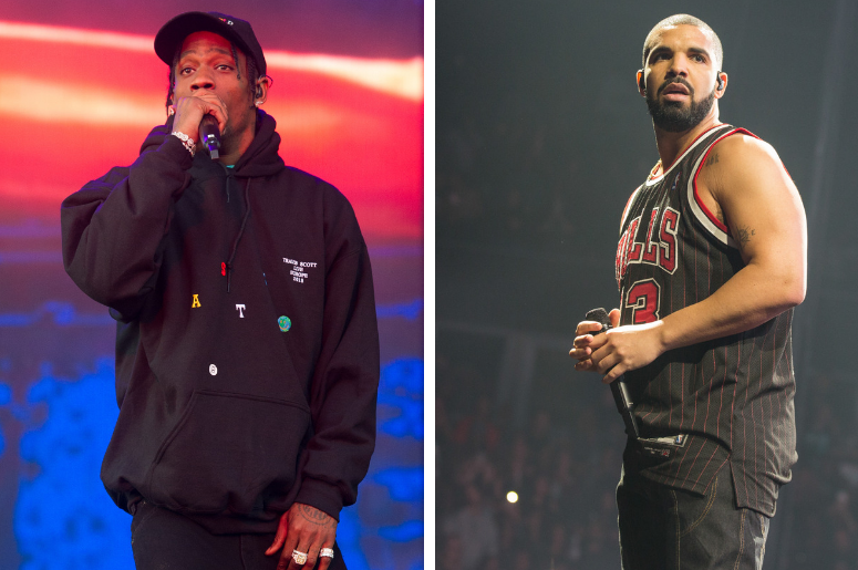 Travis Scott and Drake Travis Scott and Drake