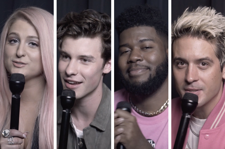 Meghan Trainor, Shawn Mendes, Khalid, G-Eazy Meghan Trainor, Shawn Mendes, Khalid, G-Eazy