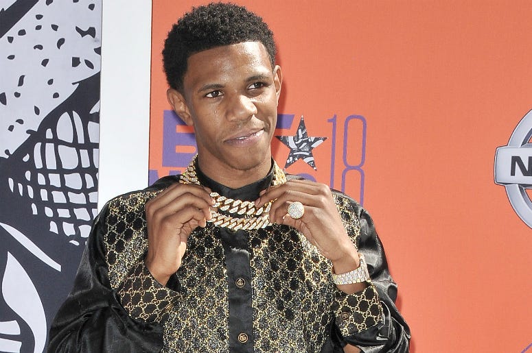 A Boogie Wit Da Hoodie A Boogie wit da Hoodie arrives at the 2018 BET Awards held at the Microsoft Theater in Los Angeles, CA on Sunday, June 24, 2018.