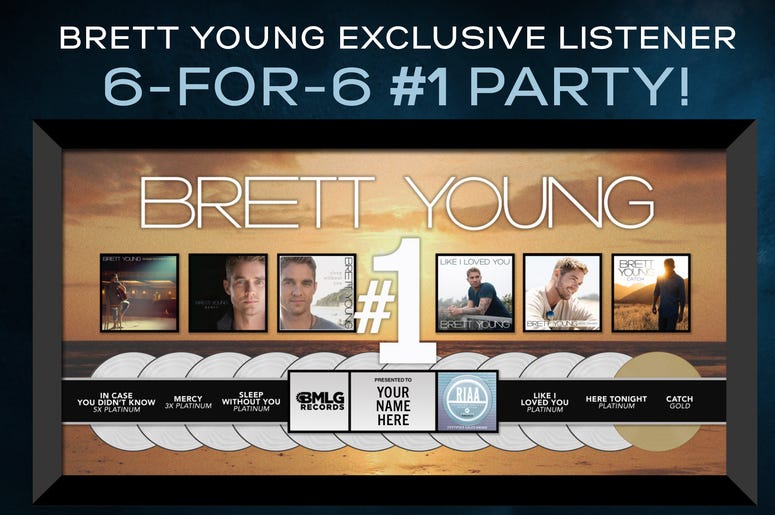 Brett Young 6-For-6 Brett Young 6-For-6