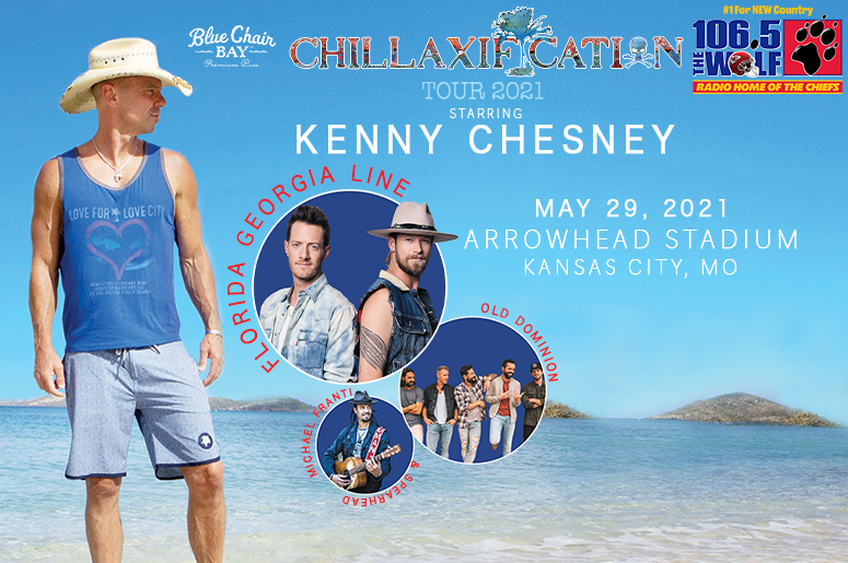 Kenny Chesney Rescheduled 2021