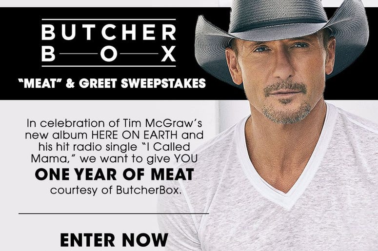 Tim McGraw MEAT & GREET Tim McGraw MEAT & GREET