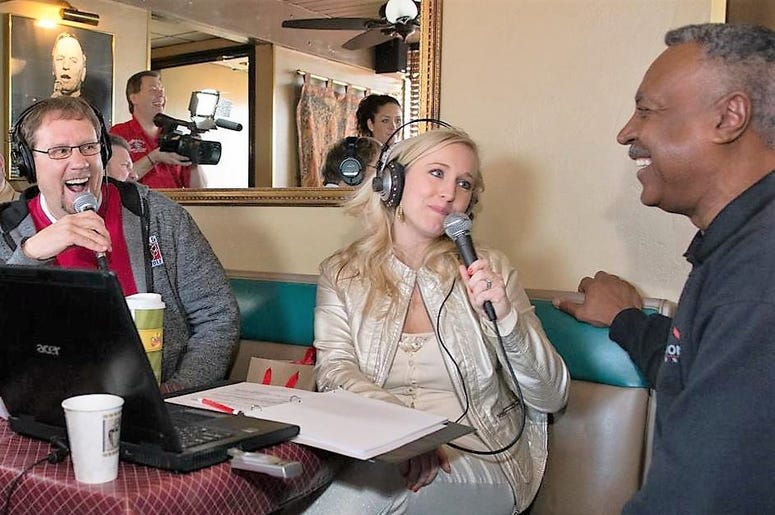 Roger & Codie chat with their favorite Royal legend! Frank White in the WOLF studio!
