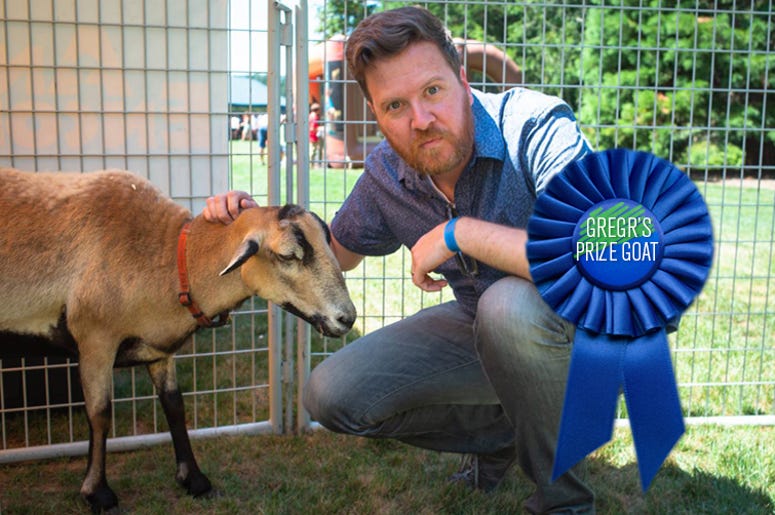 Gregrs Prize Goat Gregrs Prize Goat