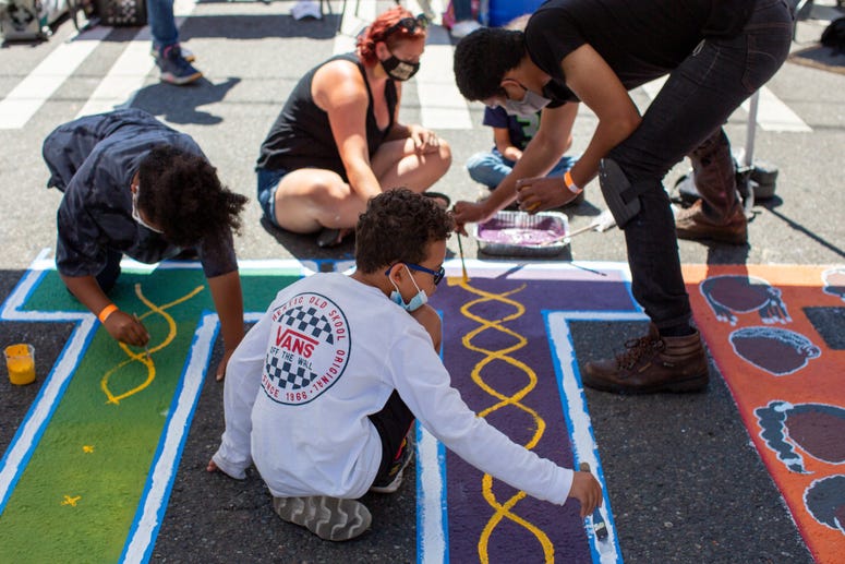 West Seattle Black Lives Matter mural