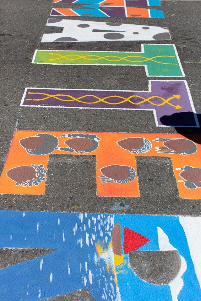 West Seattle Black Lives Matter mural