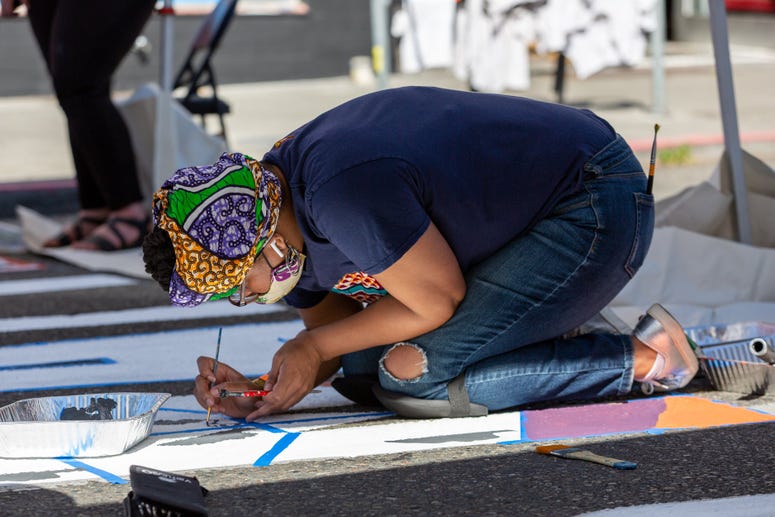 West Seattle Black Lives Matter mural