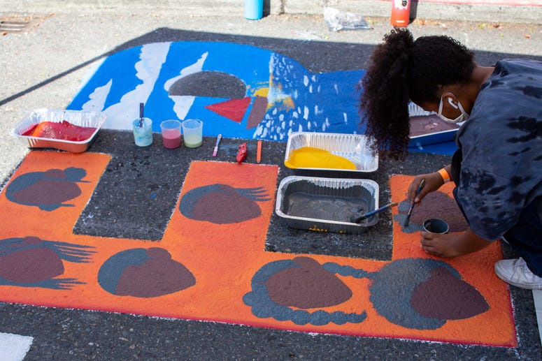 West Seattle Black Lives Matter mural