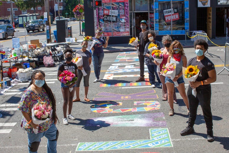 West Seattle Black Lives Matter mural