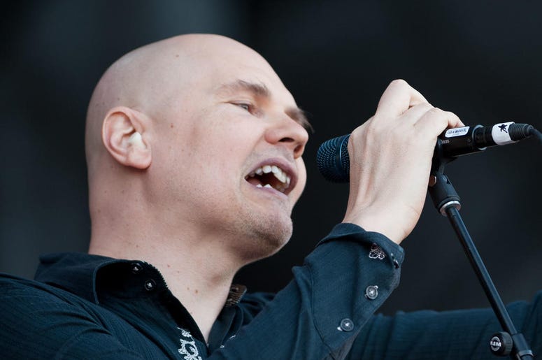 Smashing Pumpkins performs during the Lollapalooza Smashing Pumpkins performs during the Lollapalooza